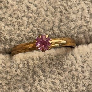 Beautiful Purple diamond ring